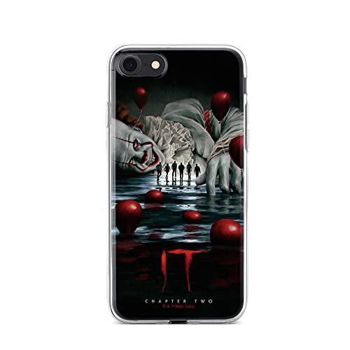 ERT GROUP etui na telefon Apple Iphone 7/8/ SE 2/ SE 3, case oryginalny i oficjalnie licencjonowany przez Horror, wzór It 022, optymalnie dopasowane, plecki z TPU