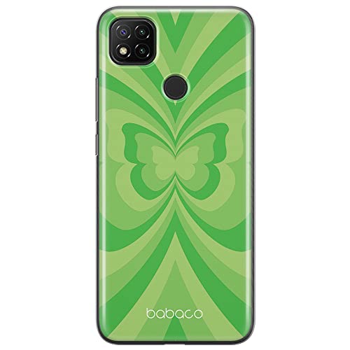 ERT GROUP etui na telefon Xiaomi REDMI 9C, case oryginalny i oficjalnie licencjonowany przez Babaco, wzór Butterflies 001, optymalnie dopasowane, plecki z TPU