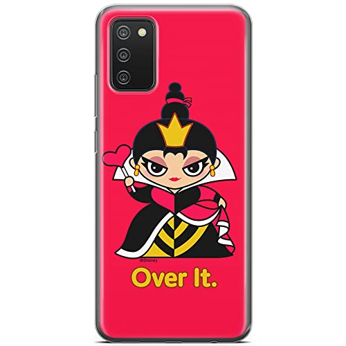 Etui dedykowane do SAMSUNG A02S wzór:  Królowa Kier 001 oryginalne i oficjalnie licencjonowane