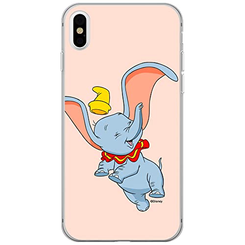 ERT GROUP etui na telefon Apple Iphone X/XS, case oryginalny i oficjalnie licencjonowany przez Disney, wzór Dumbo 015, optymalnie dopasowane, plecki z TPU