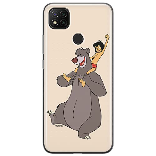 ERT GROUP etui na telefon Xiaomi REDMI 9C, case oryginalny i oficjalnie licencjonowany przez Disney, wzór Jungle Book 002, optymalnie dopasowane, plecki z TPU