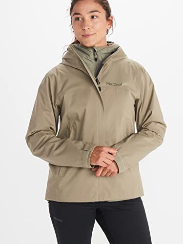 Marmot PreCip Eco Pro męska kurtka damska, wodoodporna kurtka, lekka kurtka przeciwdeszczowa z kapturem, wiatroszczelna, oddychająca wiatrówka, idealna do biegania i wędrówek, wetiweria, S