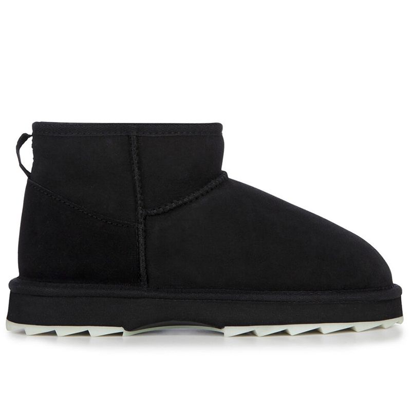 Buty Emu Sharky Micro Womens Sheepskin W12548BLAK - czarne - Emu Australia