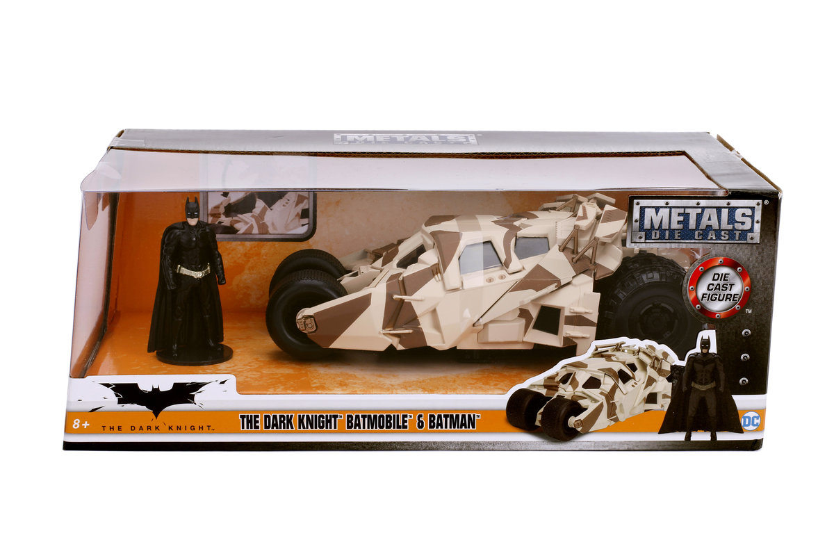 Simba Toys Batman. Batmobile Tumbler z figurką Batmana