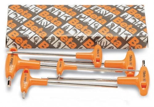 Beta KPL.KLUCZY TRZPIEN.KĄTOWYCH 6 SZT 96T/S6