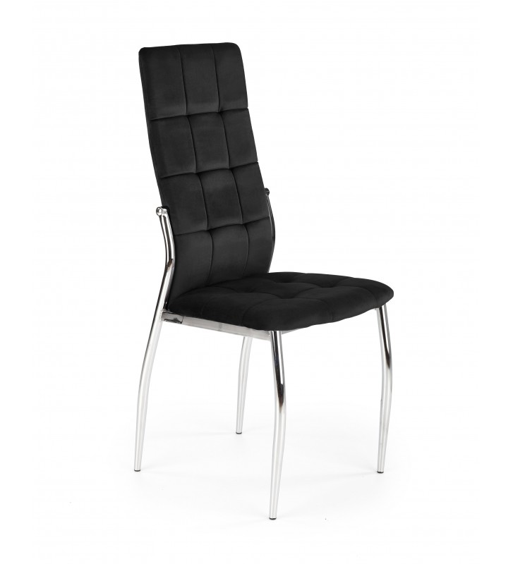 K416 krzesło czarny velvet