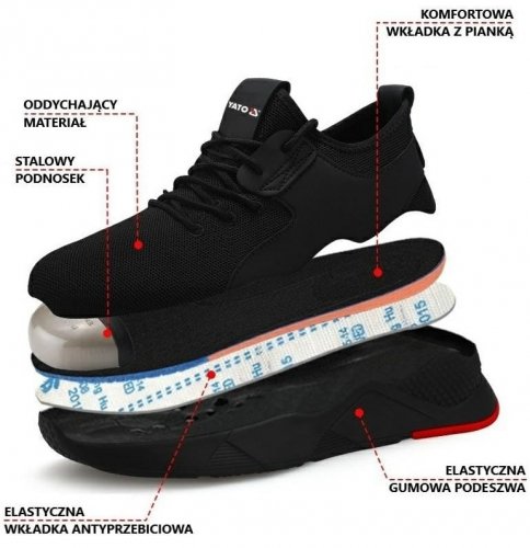 Yato Buty Robocze Sport.Pubs Sbp Roz. 43