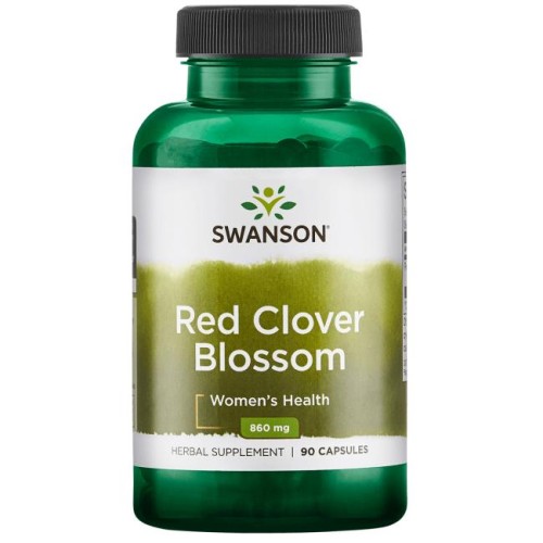 SWANSON Swanson - Czerwona koniczyna (Red Clover Blossom) - 430 mg - 90 kaps