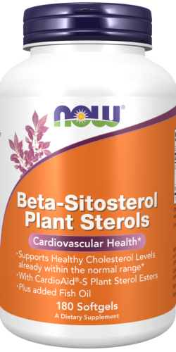 Now Foods Foods FOODS Beta-Sitosterol Plant Sterols 180 kaps. NW0944