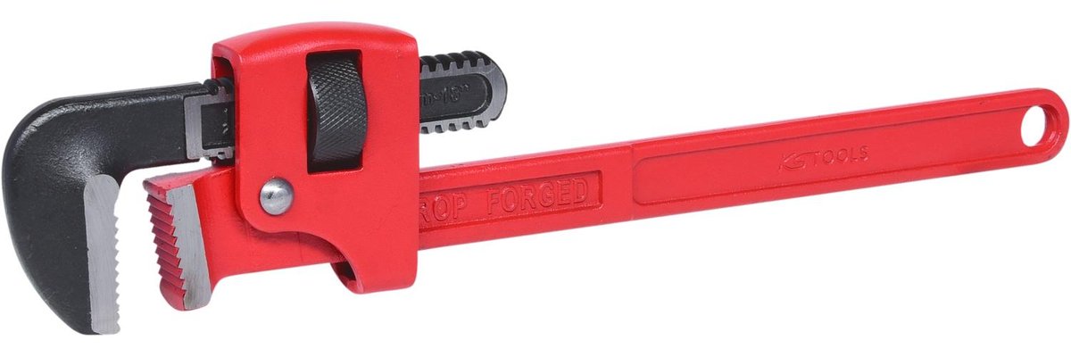 KS Tools 114.0018 klucz nastawny do rur, 2-calowy jedną ręką 4042146068403