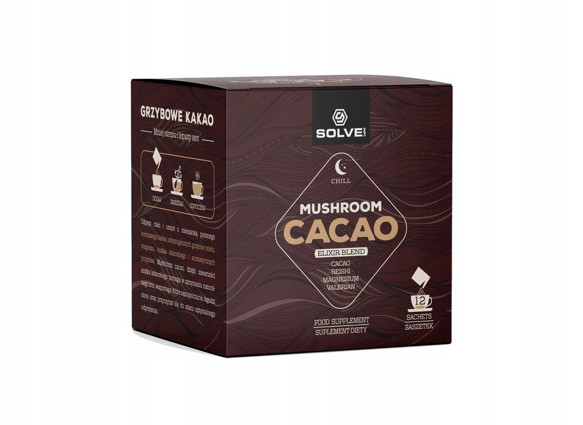 Mushroom Cacao Elixir 12 saszetek