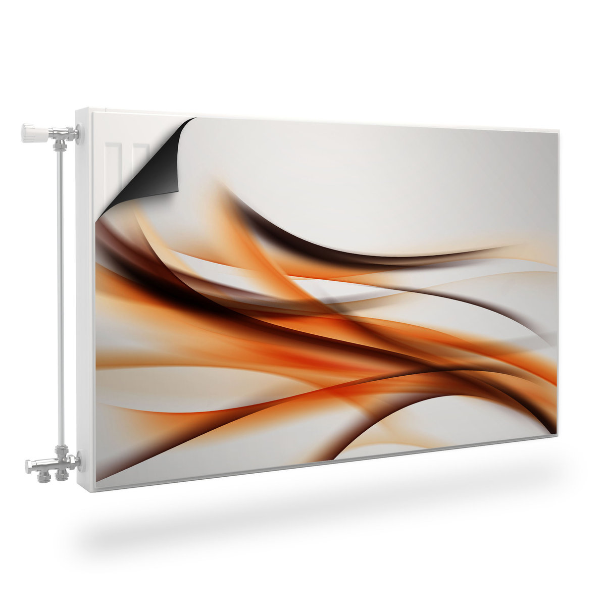 MASKOWNICA Magnetyczna Grzejnika Pomarańczowa ABSTRAKCJA 110cm x 60cm