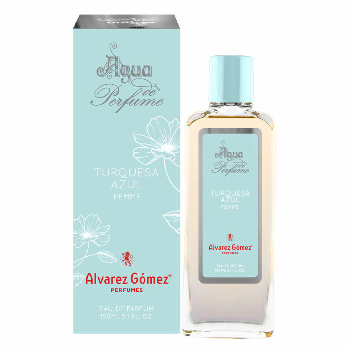 Alvarez Gomez, Turquesa Azul Femme, Woda perfumowana, 150 ml