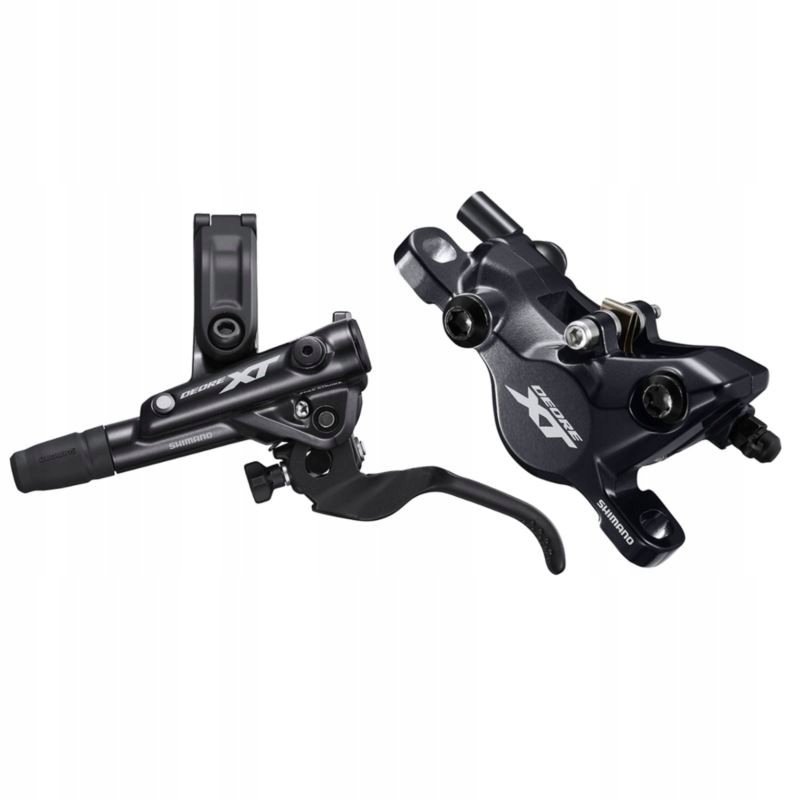 Shimano Deore XT M8100 Hamulec tarczowy I-Spec EV Koło przednie, black 2020 Hamulce tarczowe I-M8100JLFPRA100