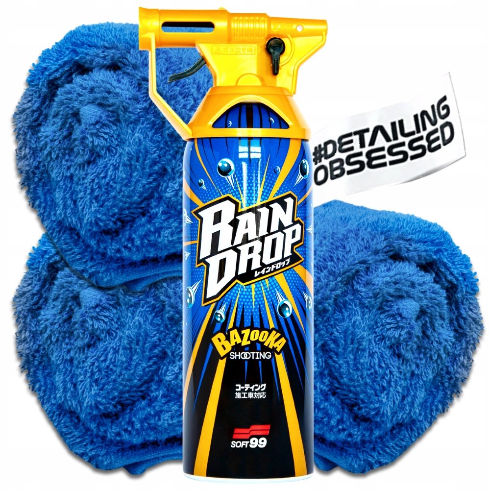 SOFT99 RAIN DROP BAZOOKA quick detailer na mokro