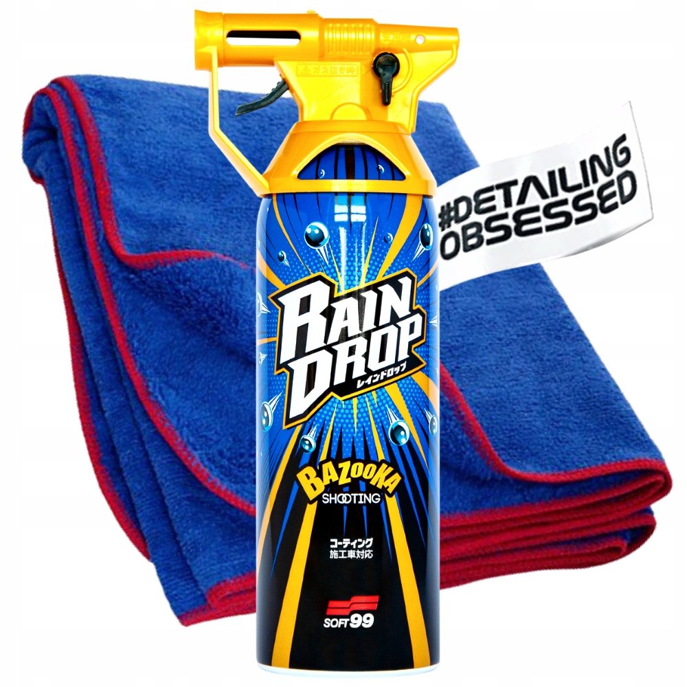 SOFT99 RAIN DROP BAZOOKA quick detailer na mokro