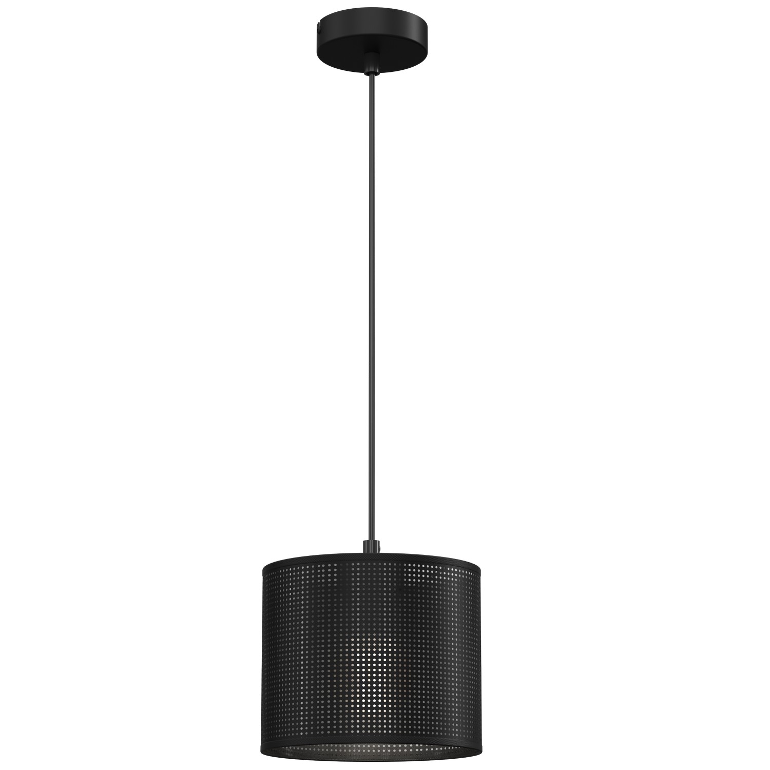 Czarna lampa wisząca z niezwykłym abażurem LX 5236 z serii LOFT SHADE
