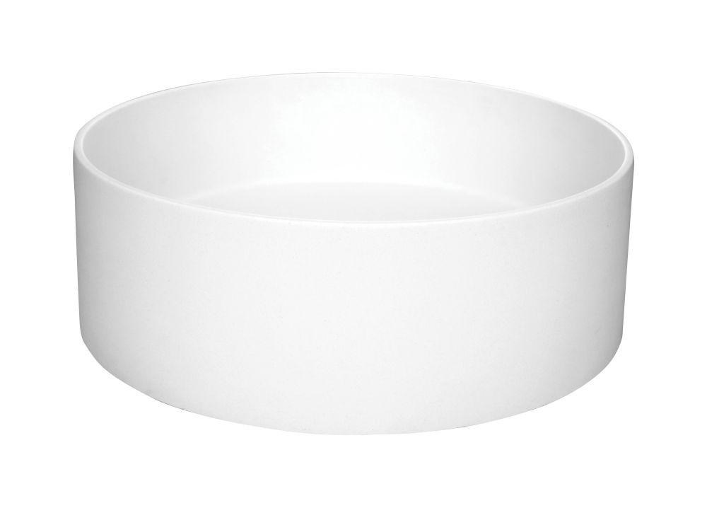 Deante Silia Umywalka nablatowa 36 cm alabaster CQSAU4S