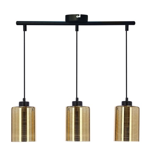Cox lampa wisząca 3-punktowa czarna/złota 33-59369