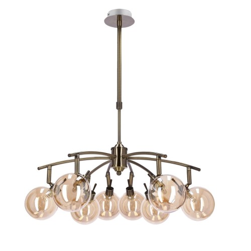 Lentini lampa wisząca 8-punktowa patyna 38-16393