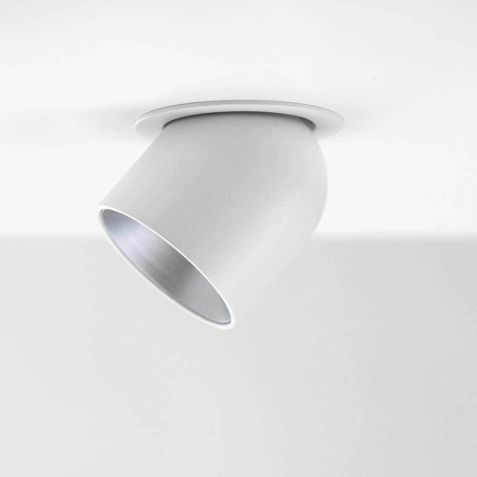 The Light Group SLC Cup downlight LED biały/srebrny 3 000K