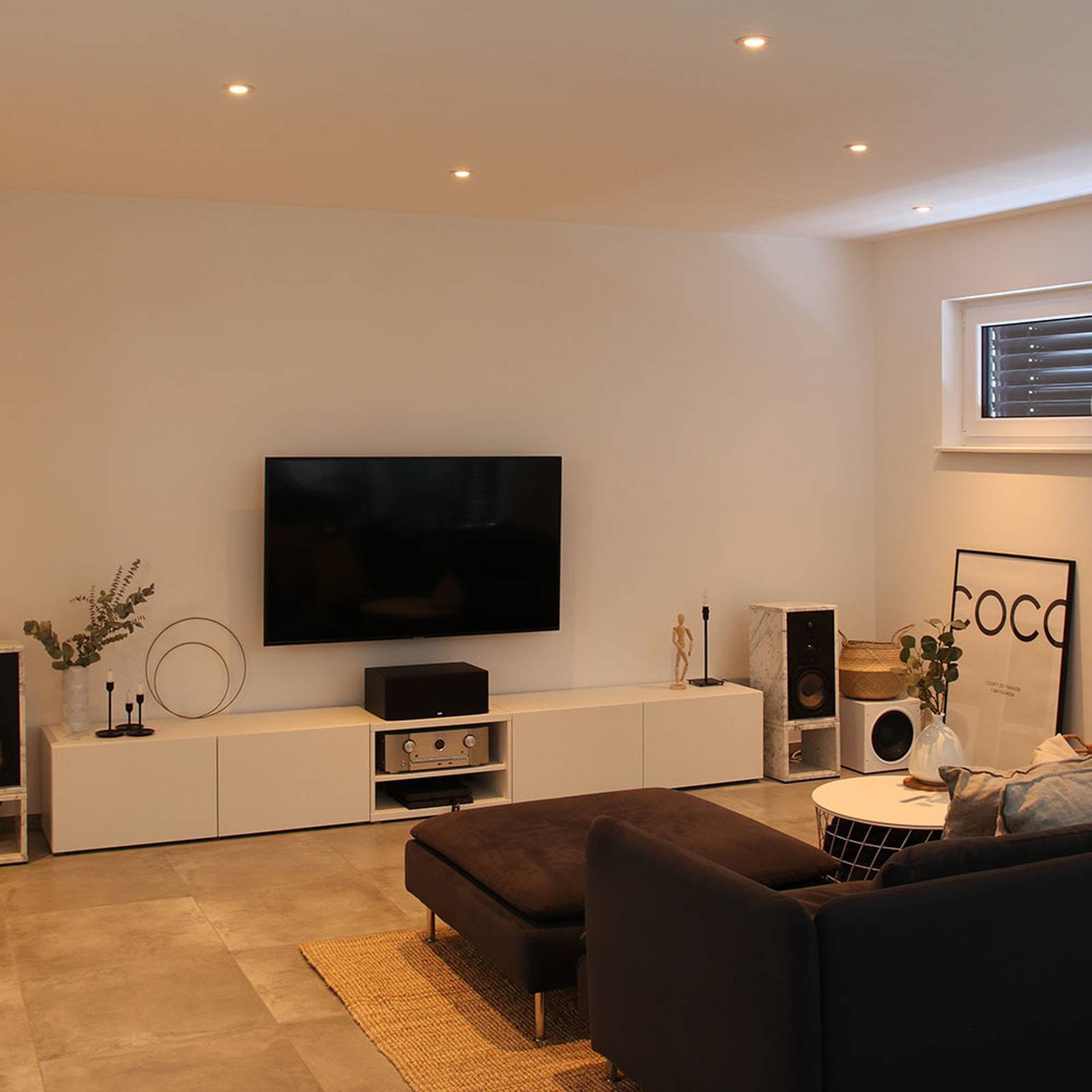 DOTLUX MULTIsun wpuszczana LED, okrągła, aluminium
