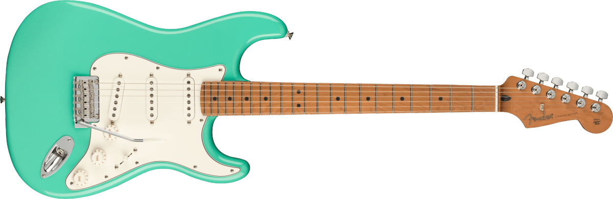 Fender Limited Edition Player Stratocaster Roasted Maple Fingerboard Sea Foam Green