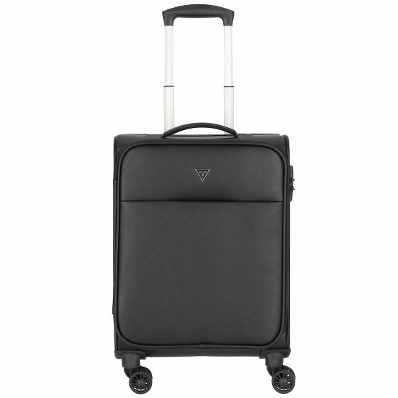 Guess Certosa 4 kółka Walizka kabinowy 55 cm black