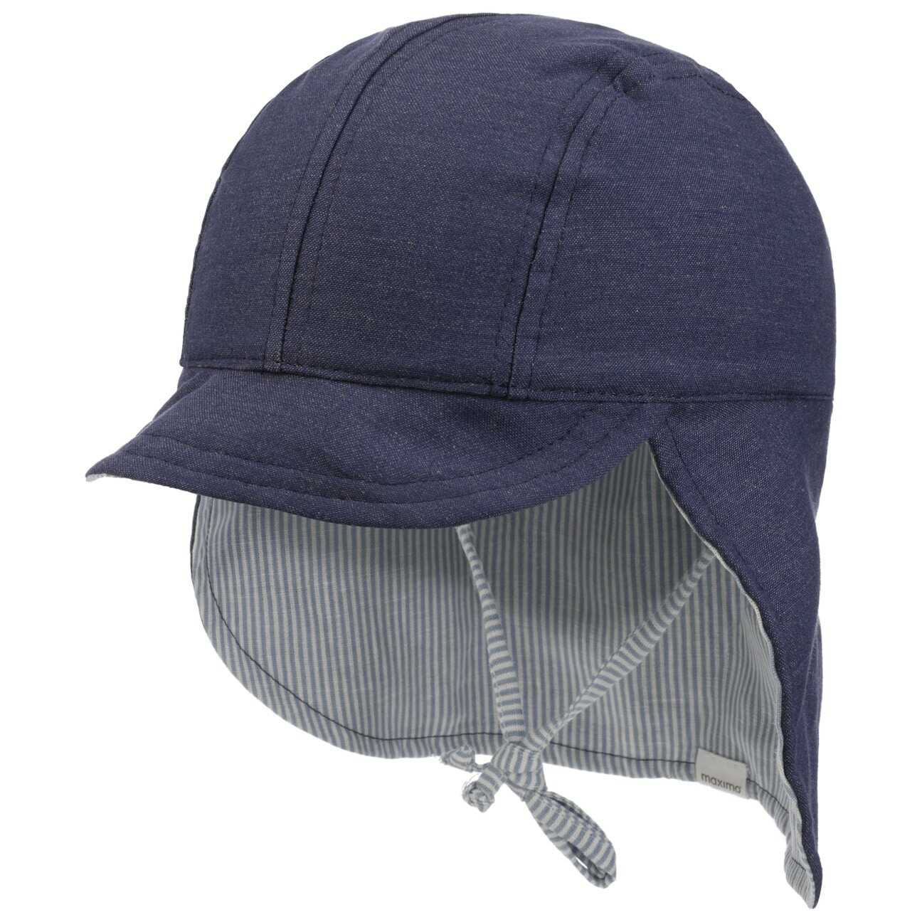 Czapka z Ochroną Szyi Tigo Kids by maximo, niebieski nakrapiany, 47 cm