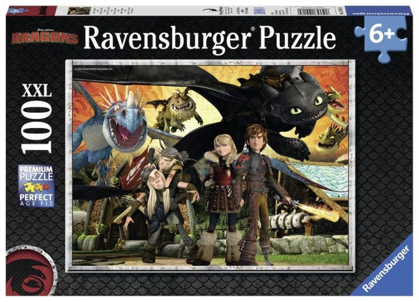 Ravensburger Jak wytresować smoka puzzle Przyjaciele