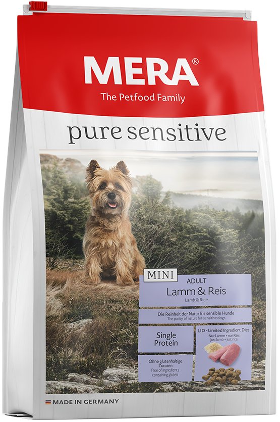 Mera Dog karma dla psa czysta wrażliwa mini jagnięta, 4 kg 057534