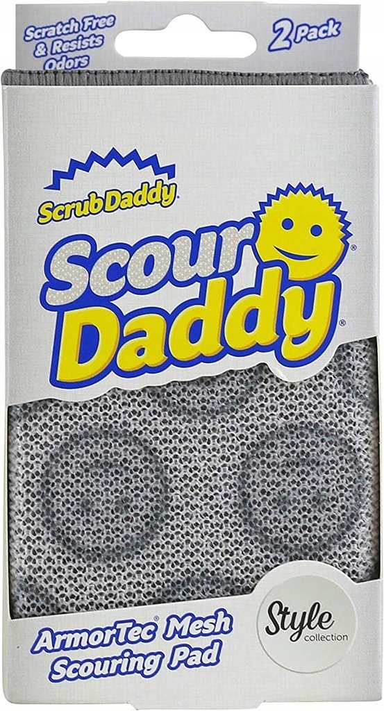Scour Daddy Magiczna Gąbka Grey 2Pack