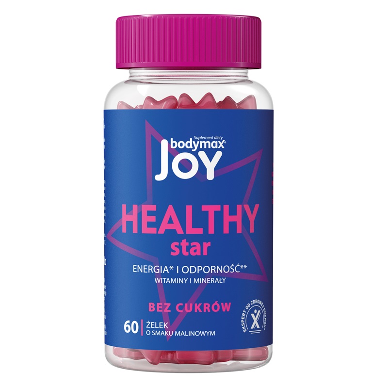 Joy ORKLA CARE Bodymax HEALTHY star x 60 żelek