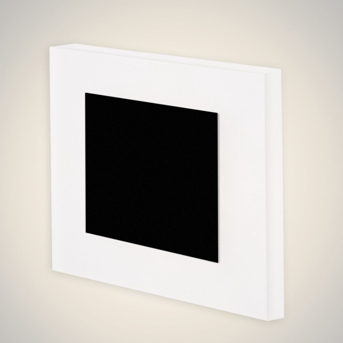 Oświetlenie schodowe Lesel 008B 1008B2203 Elkim LED 1W 4000K square IP44 czarne