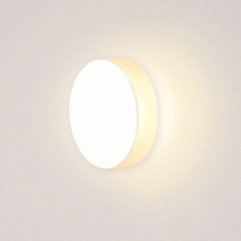 Ledowa lampa schodowa Lesel 009A L 1009A1102 Elkim 1W 3000K IP44 biała