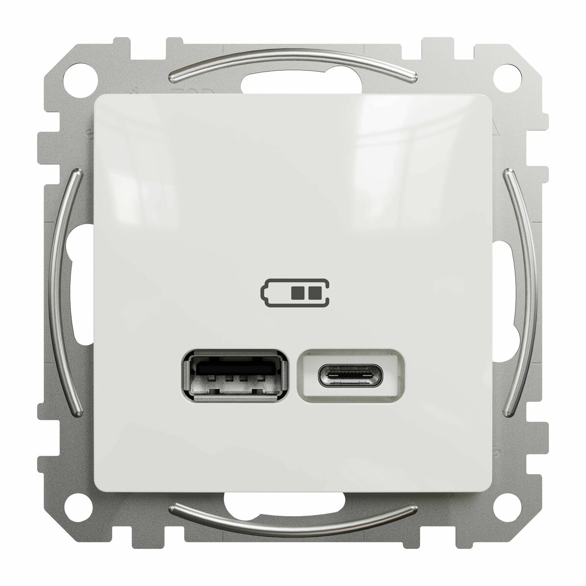 Gniazdo USB biały SEDNA DESIGN SCHNEIDER ELECTRIC