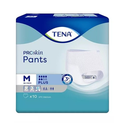 TENA Pants Proskin Plus, majtki chłonne − 10 szt.