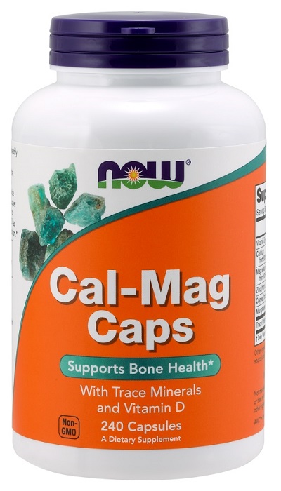Now Foods Cal-Mag Caps 240 kaps