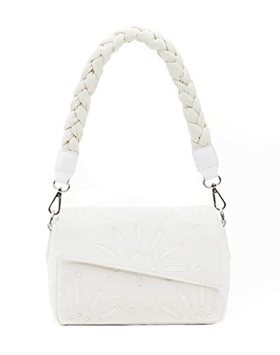 Desigual Women's Bag_Summer Dandelion Phuket 1001 RAW, White, biały
