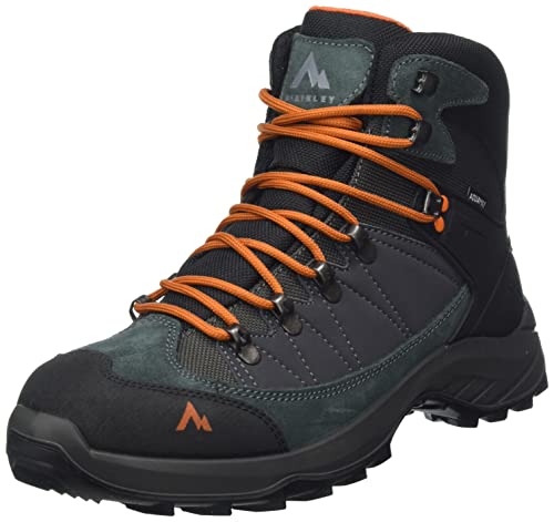 McKINLEY Męskie buty trekkingowe Explorer Mid Black Night Anthraci, 45 EU