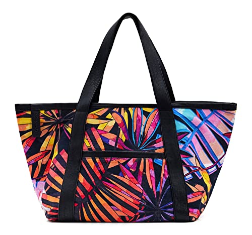 Desigual Torba damska Tropical Beach Meri 8035 Blazing, żółta, żółty