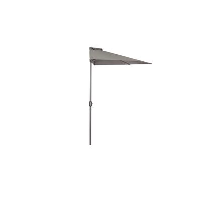 Zdjęcia - Parasol plażowy Półparasol balkonowy 300 cm szary