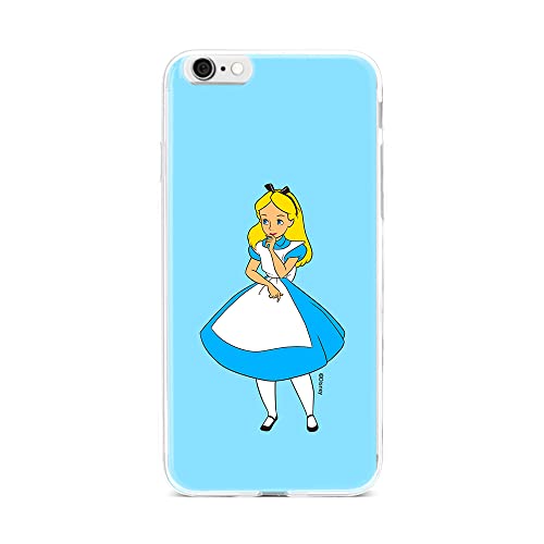 ERT GROUP etui na telefon Apple Iphone 6/6S, case oryginalny i oficjalnie licencjonowany przez Disney, wzór Alice 010, optymalnie dopasowane, plecki z TPU
