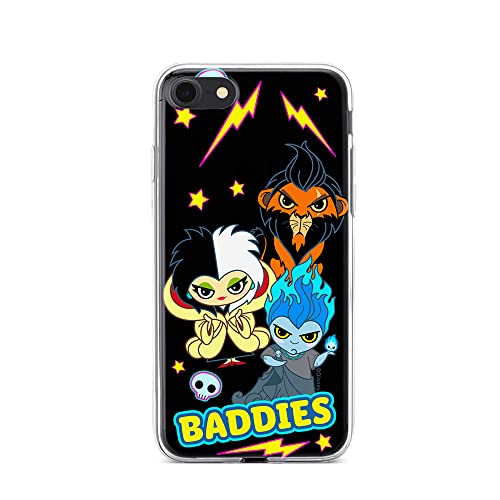 Etui dedykowane do IPHONE 7/ 8/ SE 2/ SE 3 wzór:  Złoczyńcy Disney'a 004 oryginalne i oficjalnie licencjonowane