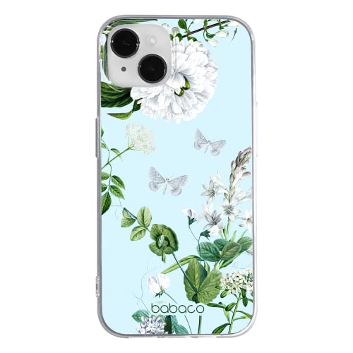 ERT GROUP etui na telefon Apple Iphone 13 MINI, case oryginalny i oficjalnie licencjonowany przez Babaco, wzór Flowers 030, optymalnie dopasowane, plecki z TPU
