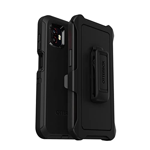 OtterBox Defender Etui do Samsung Galaxy XCover6 Pro, Odporne Na Wstrząsy i Upadki, 4 Razy Przetestowane Zgodnie ze Standardami Wojskowymi, Bez Opakowania Detalicznego, Czarne