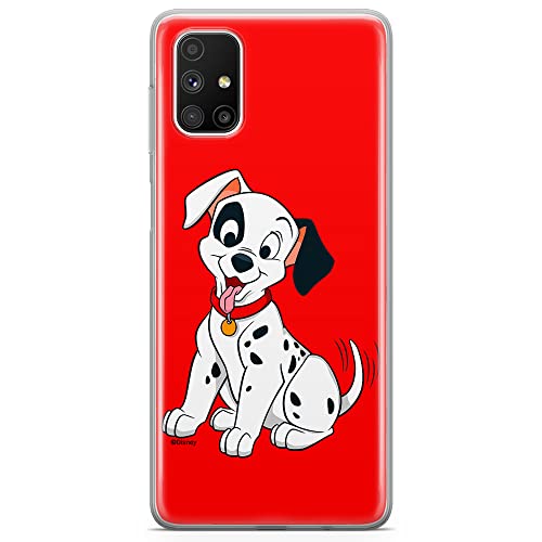 ERT GROUP etui na telefon Samsung M51, case oryginalny i oficjalnie licencjonowany przez Disney, wzór Dalmatian 006, optymalnie dopasowane, plecki z TPU