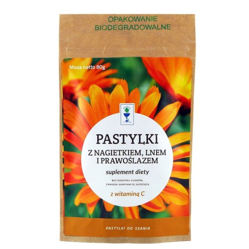 PLANTA-LEK Karmelki nagietek+len+prawoślaz b/c PLANTA-LEK 21PLAKARNL