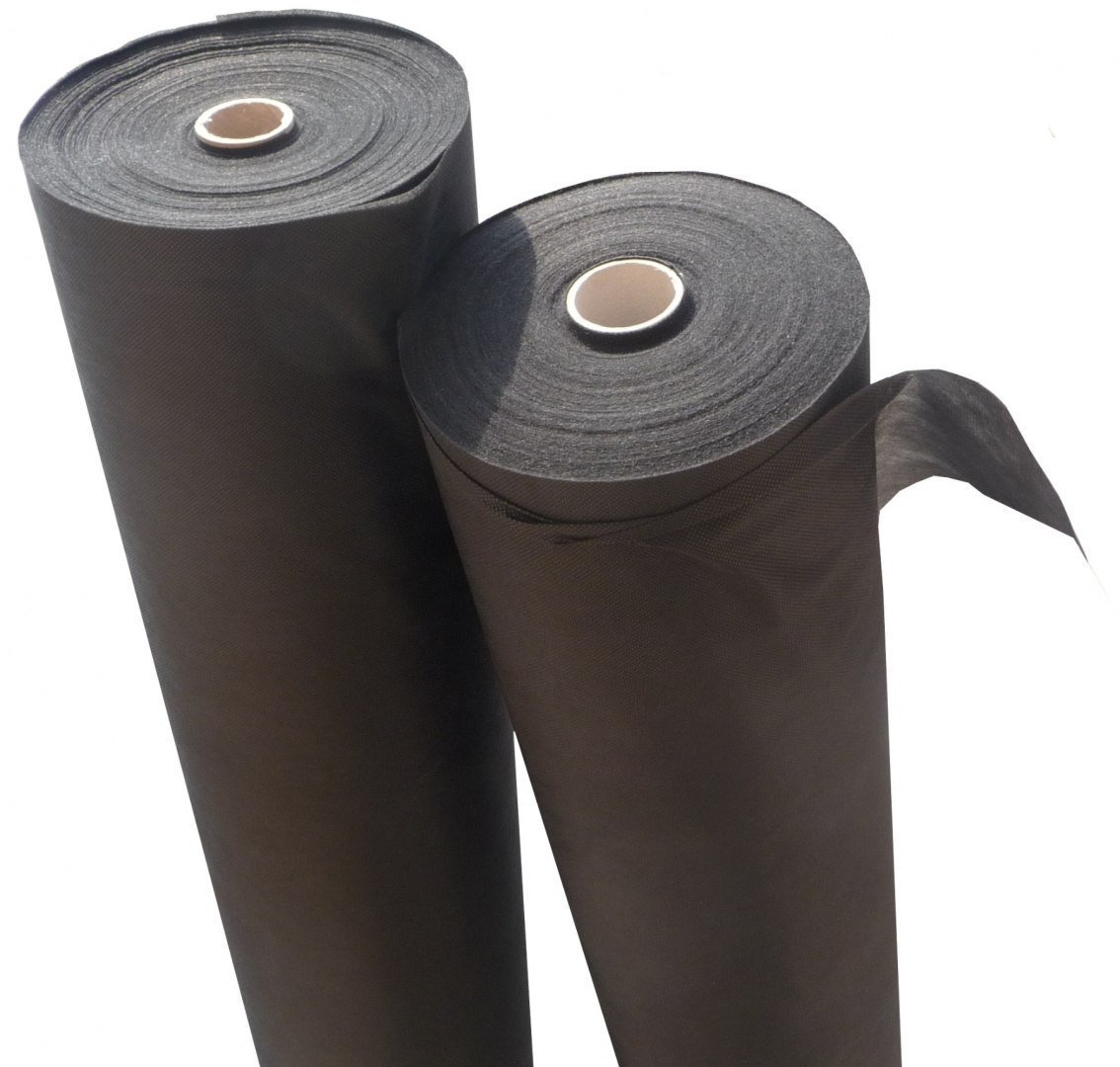 Agrowłóknina Czarna P-150 UV 1,6m x 40mb GF Agro / GF Agro