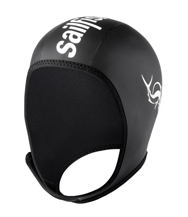 sailfish sailfish Neoprene Cap adjustable, black M 2021 Czepki 4055083503999